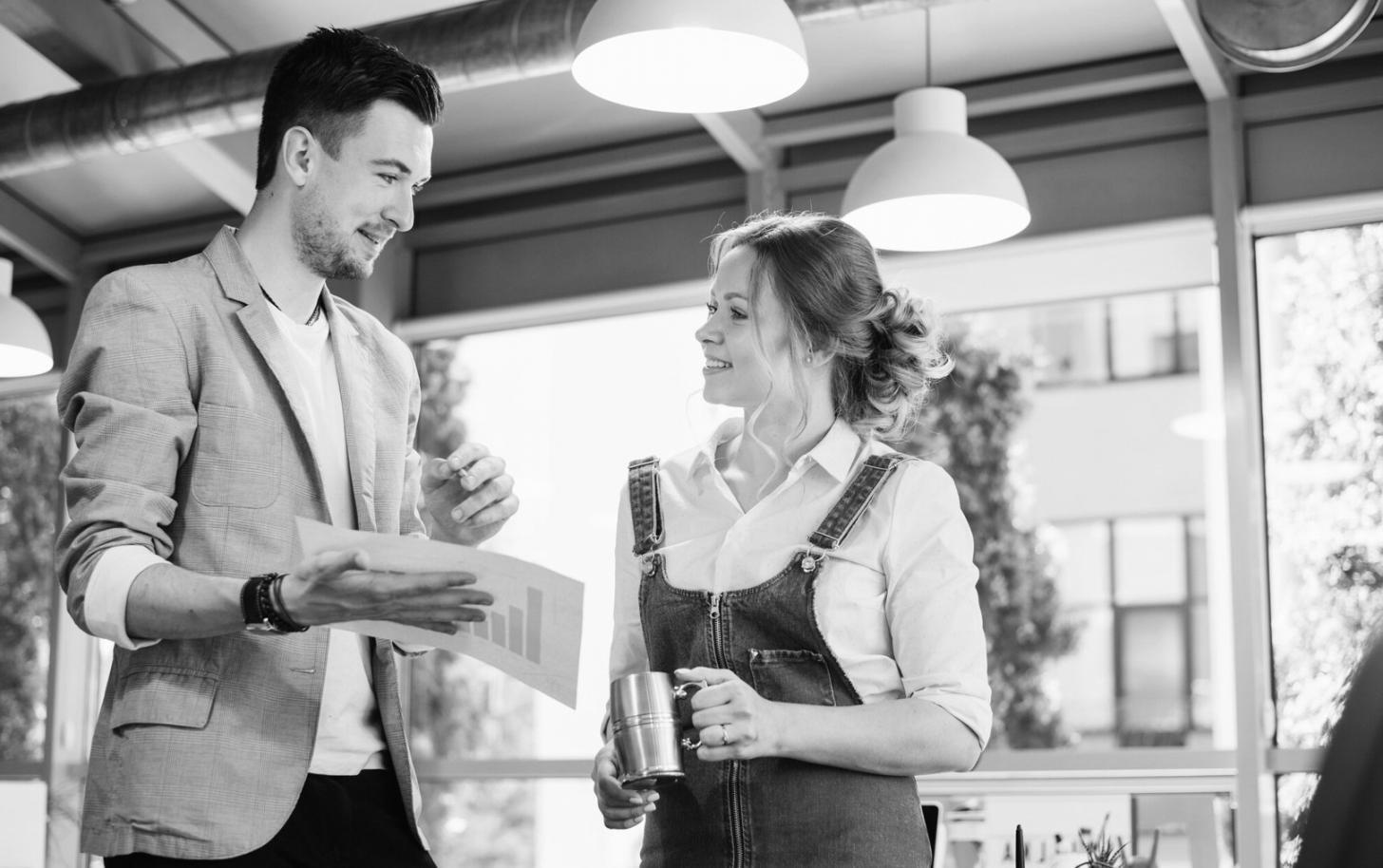 Espace de travail avec outils d'analyse financière